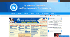 Desktop Screenshot of cdcnin.edu.vn